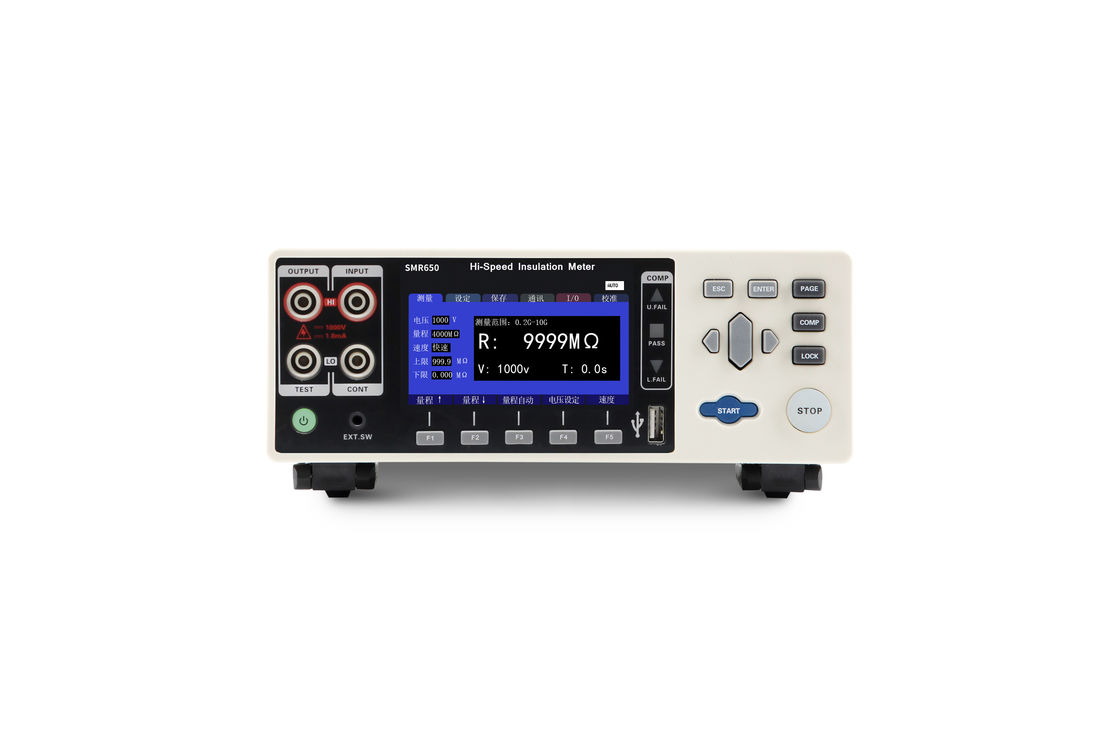 3.5 polegadas TFT LCD Display Tester de isolamento de alta tensão digital OEM ODM