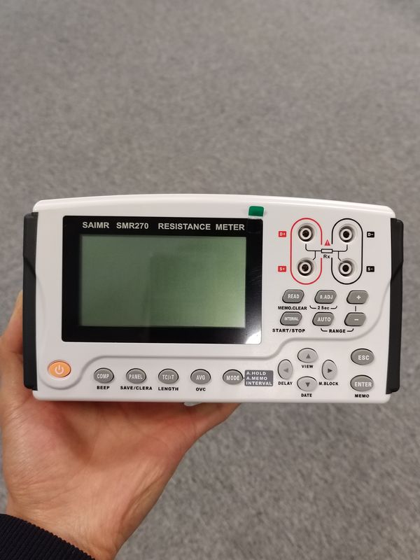 Teste de resistência da bateria portátil de 4VA com interface USB / EXPORT para teste de bateria
