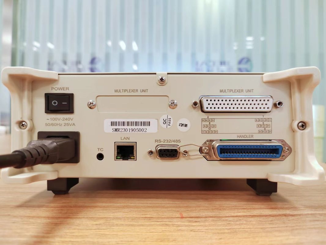Teste de isolamento de alta tensão Teste de baixa resistência de corrente contínua com interface LAN